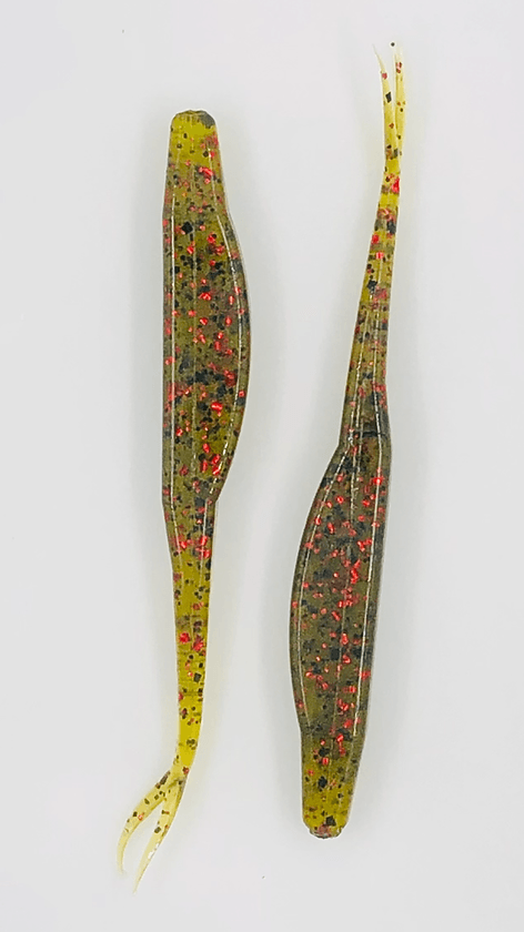 Cross Bait 5" Sista Twitch Watermelon Red