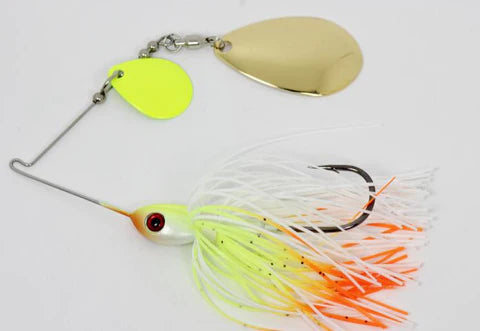 Nichols Lures Pulsator Hoosier Series Spinnerbait 3 8oz Coleslaw Indiana Colorado Chrt Gold