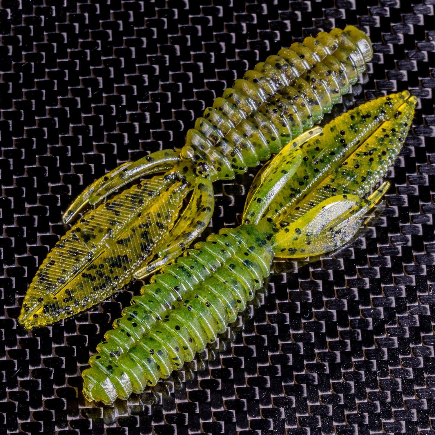 Reaction Innovations Smallie Beaver 3.50 Watermelon Green Pumpkin**
