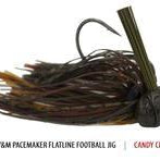 V&M Pacemaker Flatline Football Jig Candy Craw