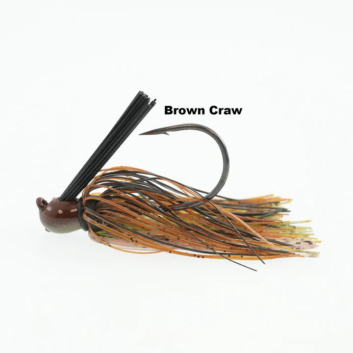 Missile Baits Ike's Mini Flip Jig Brown Craw 1 4oz