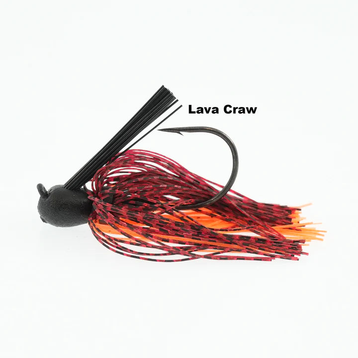 Missile Baits Ike's Mini Flip Jig Lava Craw (D) 1 2oz