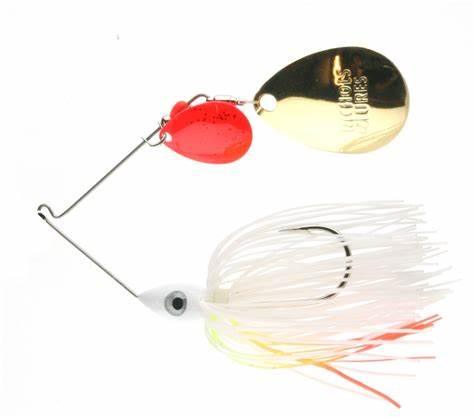 Nichols Lures Pulsator Hoosier Series Spinnerbait 3 8oz Coleslaw Indiana Colorado Red Gold