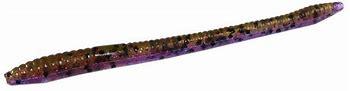 Zoom Finesse Worm 20pk Huckleberry