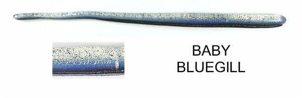 Roboworm Straight Tail 6" Baby Bluegill