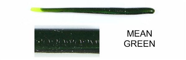 Roboworm Straight Tail 4.5" Mean Green(D)