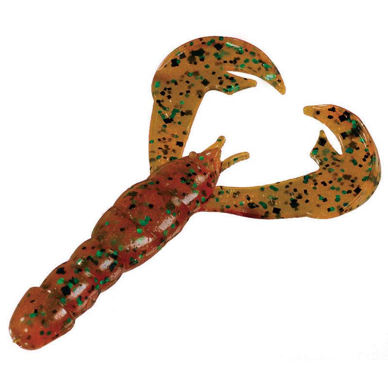 Strike King Rage Baby Craw Amber Green Black