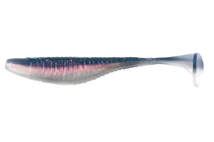 Damiki Armor Shad Paddle Tail Swimbaits 3" RP Blue Pearl 2