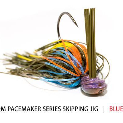 V&M Pacemaker Skipping Jig Bluegill 16oz
