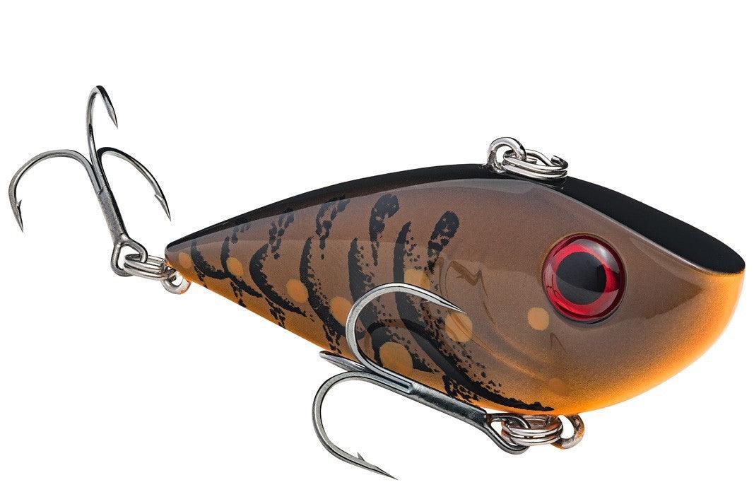 Strike King Red Eye Shad 2-Tap 1/2oz Brown Craw