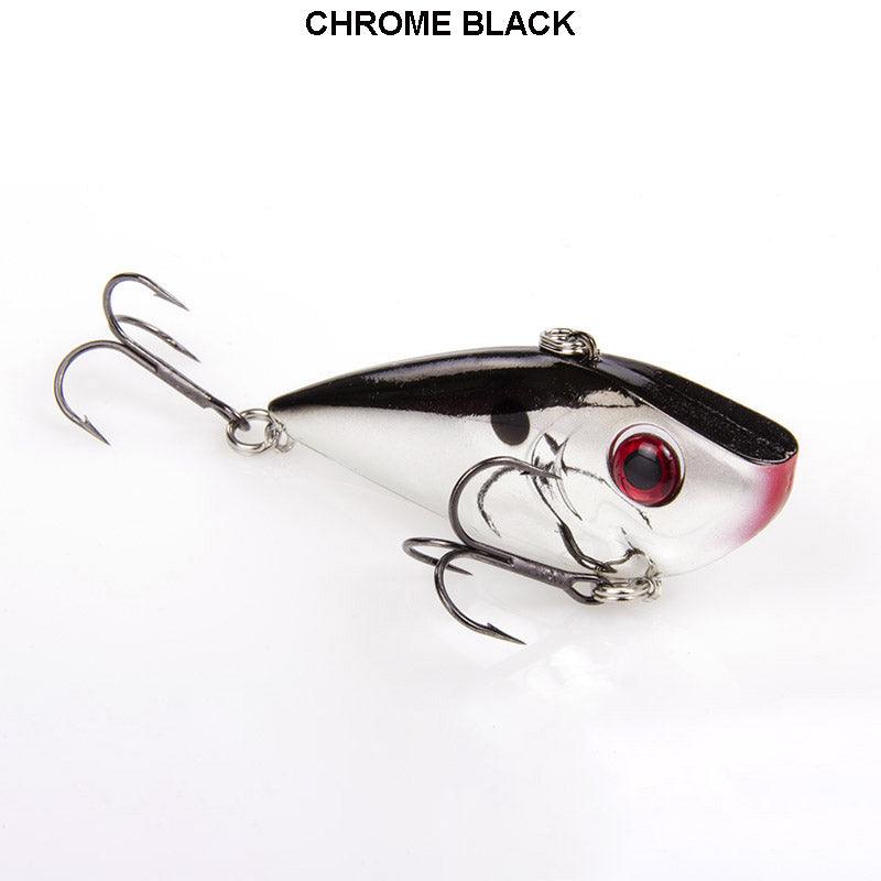 Strike King Red Eye Shad 1/2oz Chrome Black