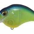 Megabass S-Crank Biwako Seethrough Chartreuse*