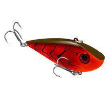 Strike King Red Eye Shad 2-Tap 3/4oz Fire Craw