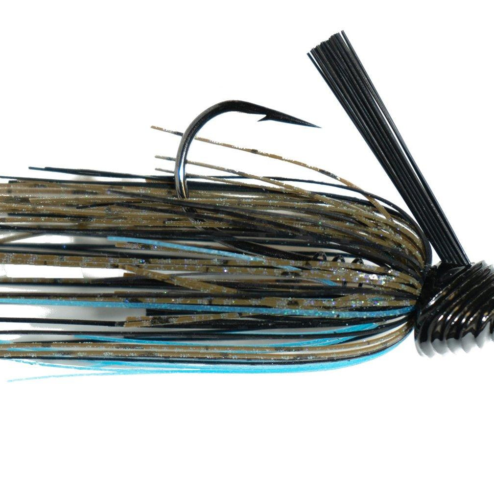 6th Sense Scrape Grass Jig Dark Okeechobee Craw 1oz