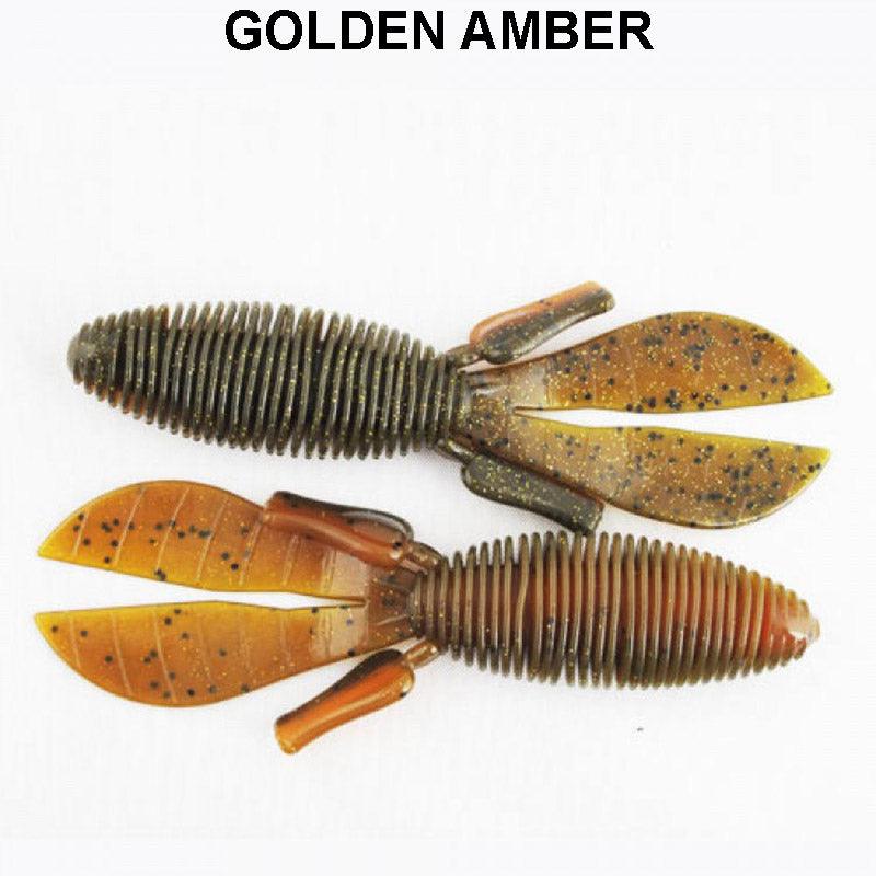Missile Baits D Bomb Golden Amber (D) 4" - 6pk