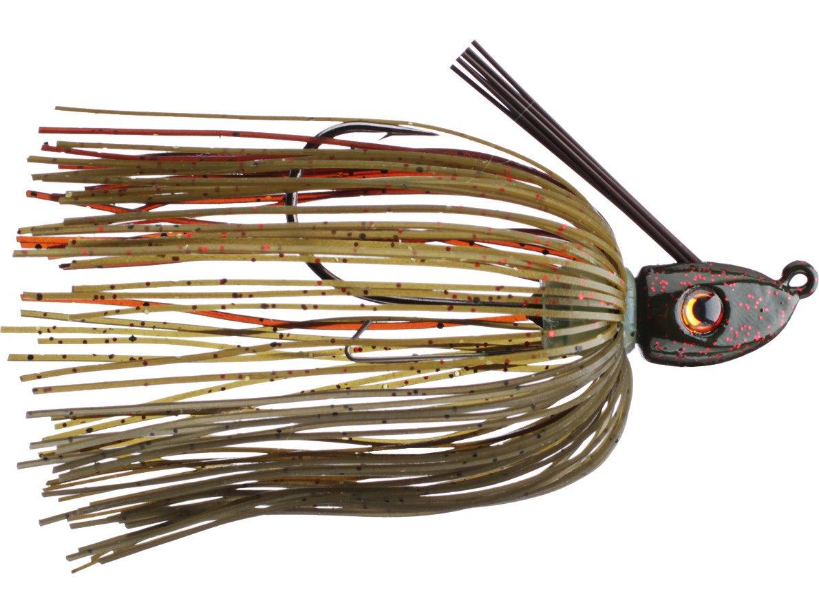 Strike King Tour Grade Swimming Jig Green Pumpkin