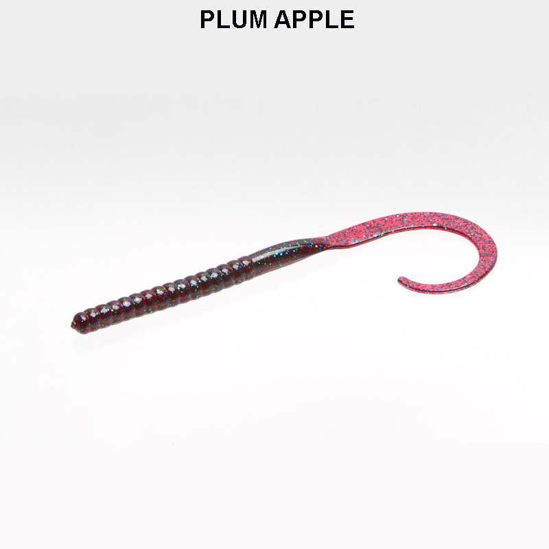 Zoom Magnum Ol Monster Worm 5pk Plum Apple 113**