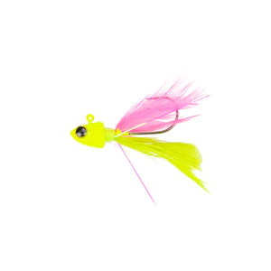 6th Sense Pluck Hair Jigs 3pk Pro Chicken 1