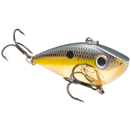 Strike King Red Eye Shad 2-Tap 1/2oz Gold Sexy Shad