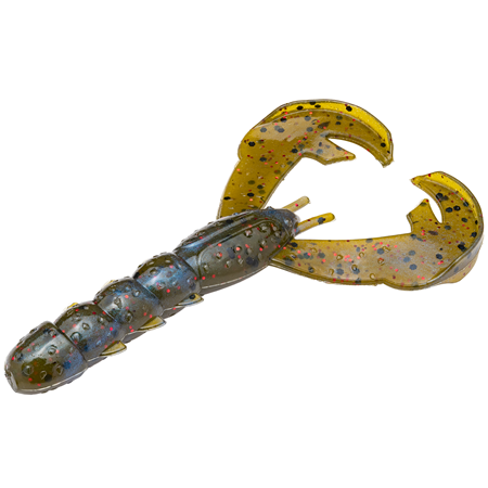 Strike King Rage Baby Craw Blue Craw Red Flake