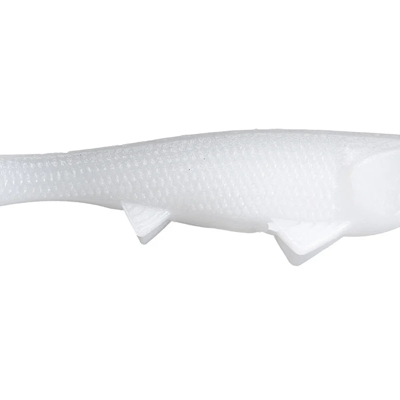 Optimum Baits Papa Boom Boom Weedless Swimbait Pearl White #510