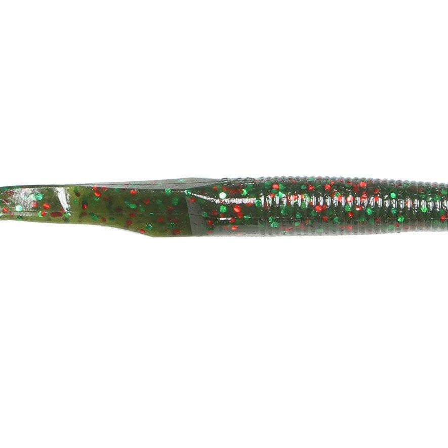 Yamamoto 5" Swimsenko 222 - Watermelon Red & Green