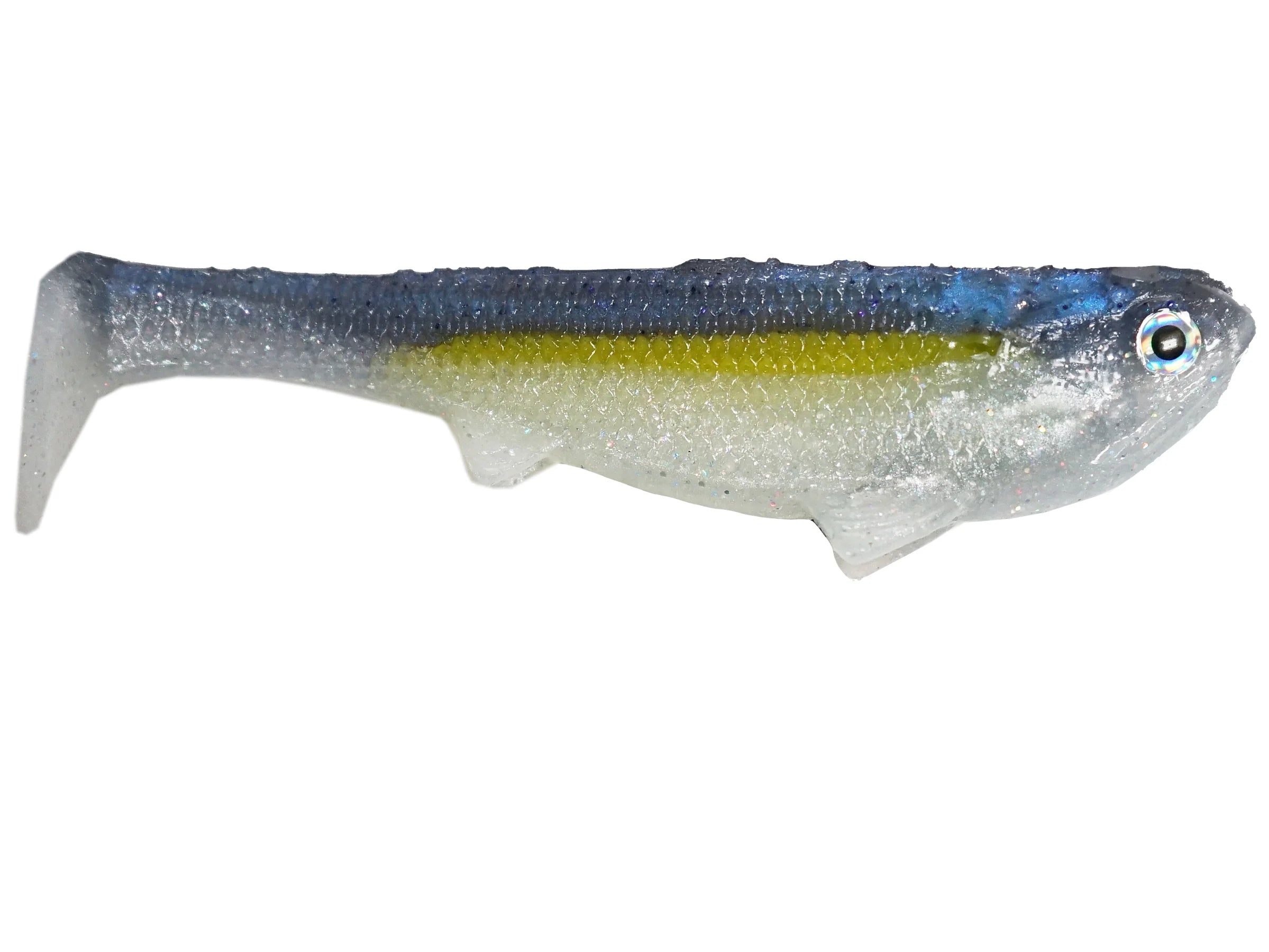 Boom Boom Line Thru Swimbait 4" Sexy Shad #555
