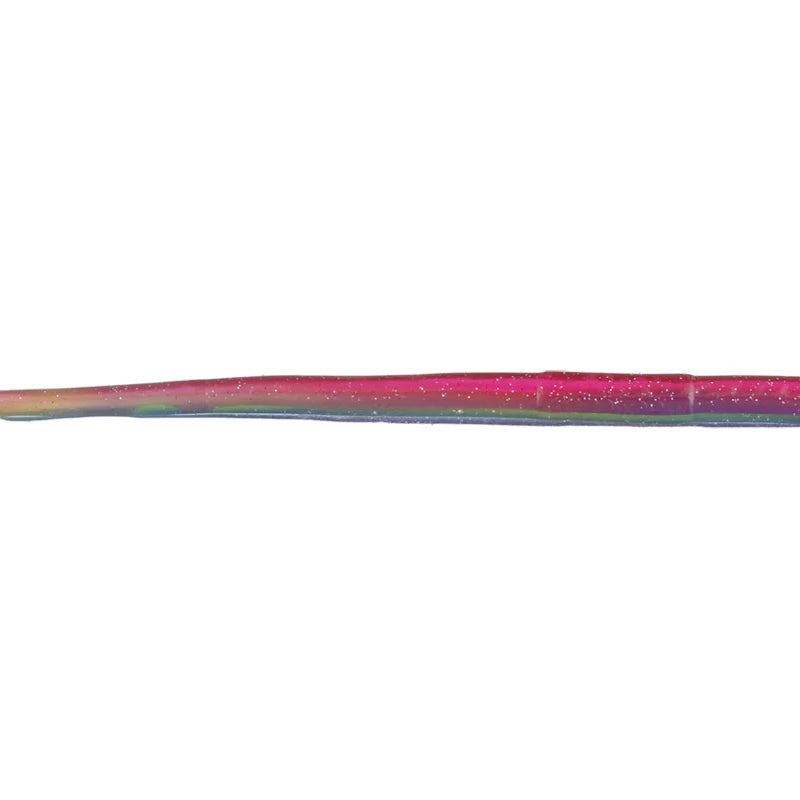 Roboworm Straight Tail 6" Morning Dawn Hologram