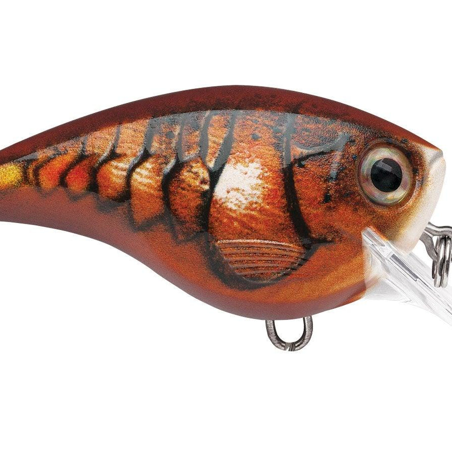 Rapala Balsa Xtreme Brat 6 Squarebill Crankbait Blaze
