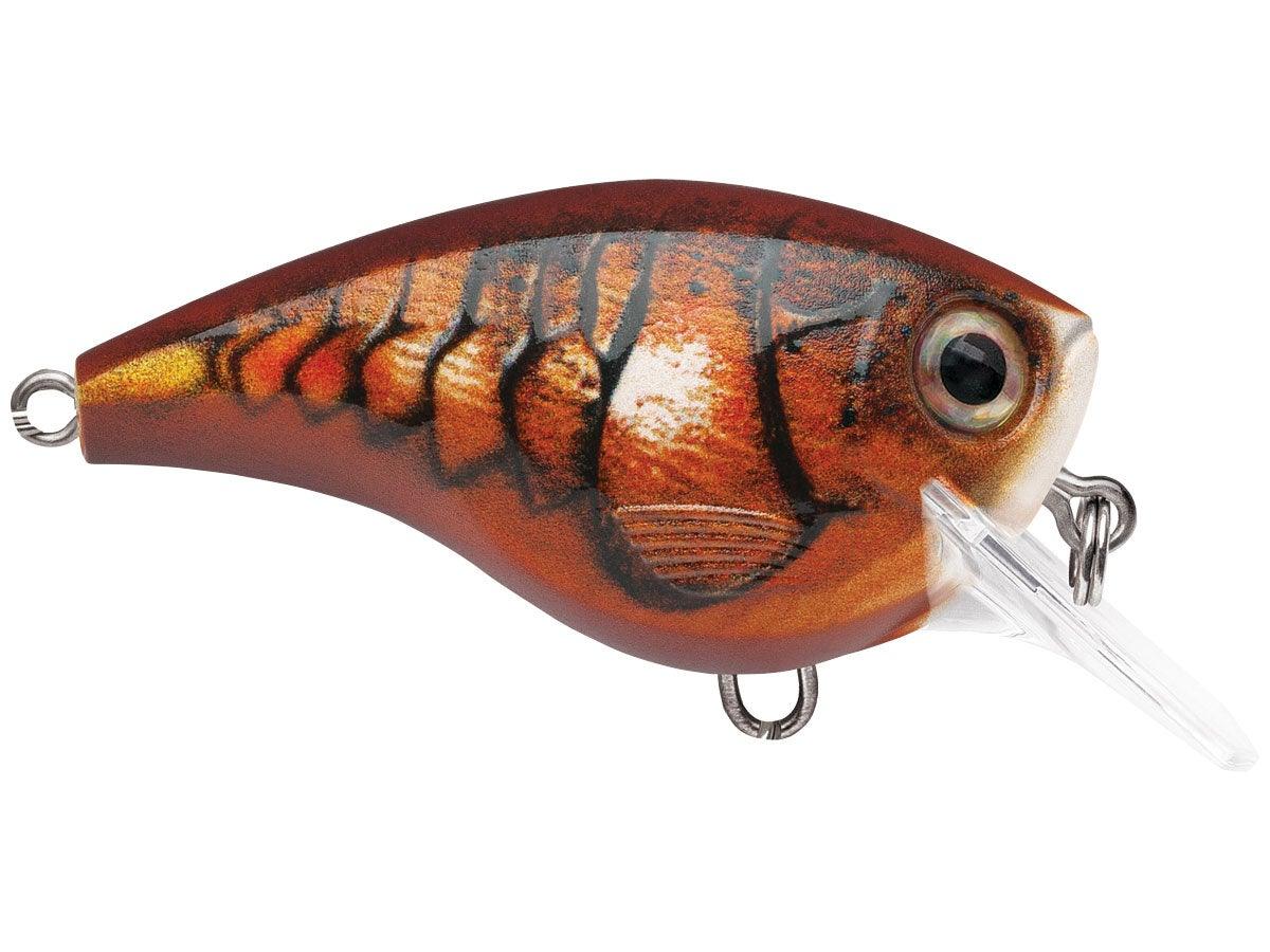 Rapala Balsa Xtreme Brat 6 Squarebill Crankbait Blaze