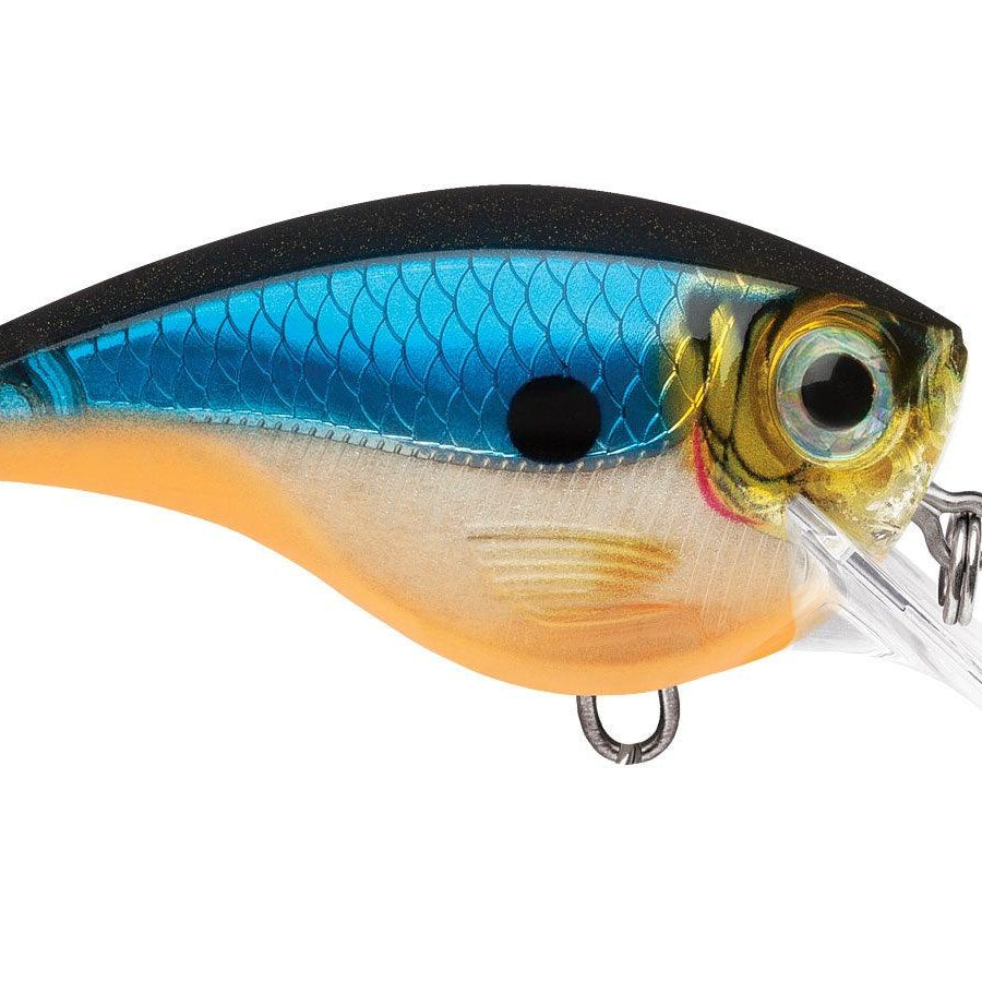 Rapala Balsa Xtreme Brat 6 Squarebill Crankbait Blue Ghost