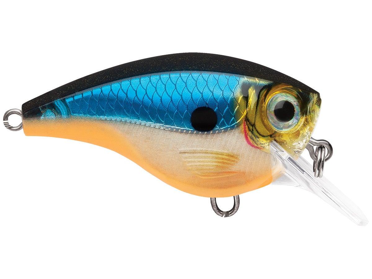 Rapala Balsa Xtreme Brat 6 Squarebill Crankbait Blue Ghost