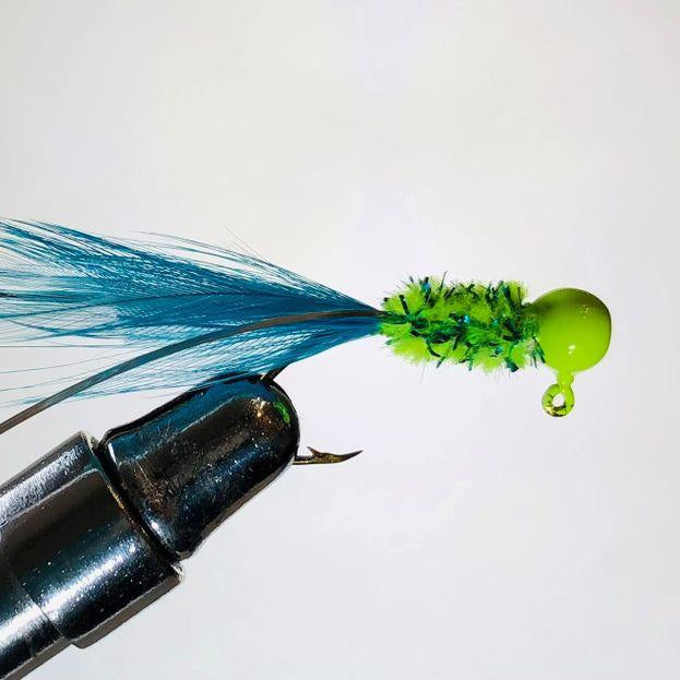 Born To Tie Jigs Slab Buster Feather 1 32 oz