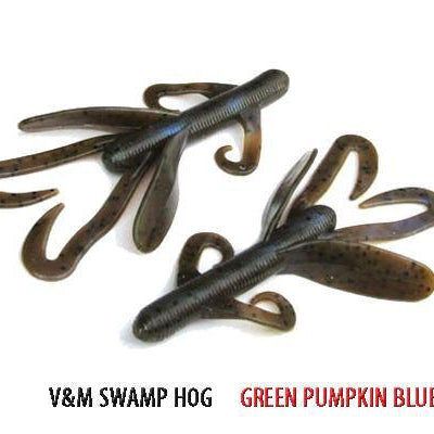 V&M Swamp Hog Green Pumpkin Blue Haze **