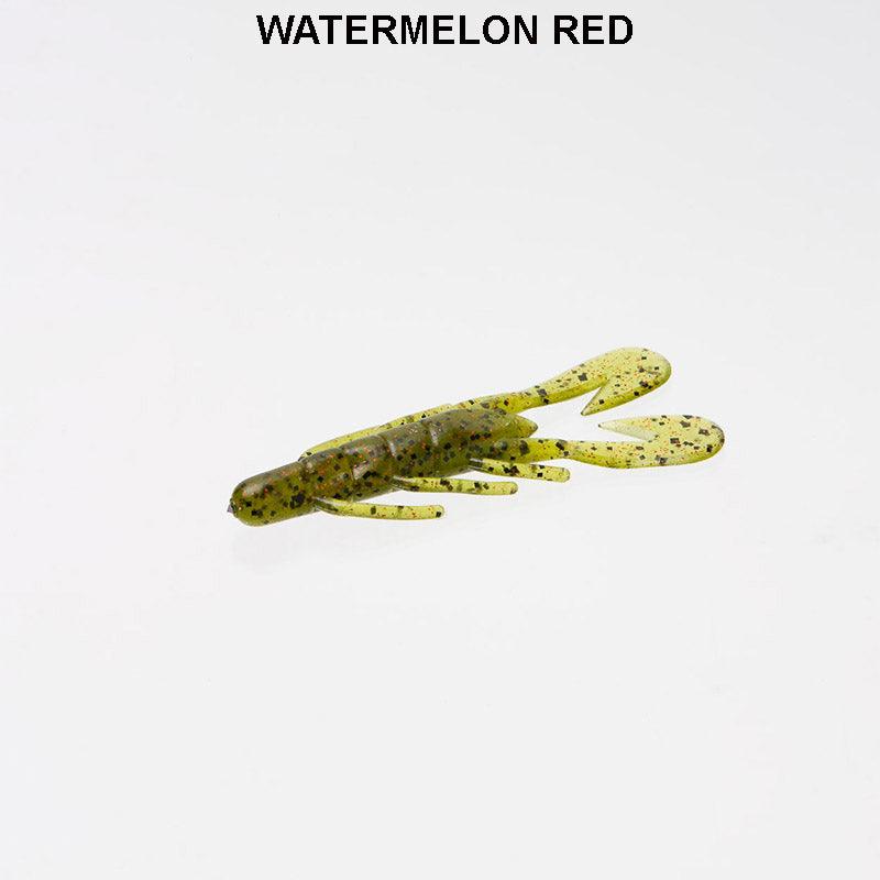 Zoom UltraVibe Speed Craw 3.5" 12pk Watermelon Red 054 **
