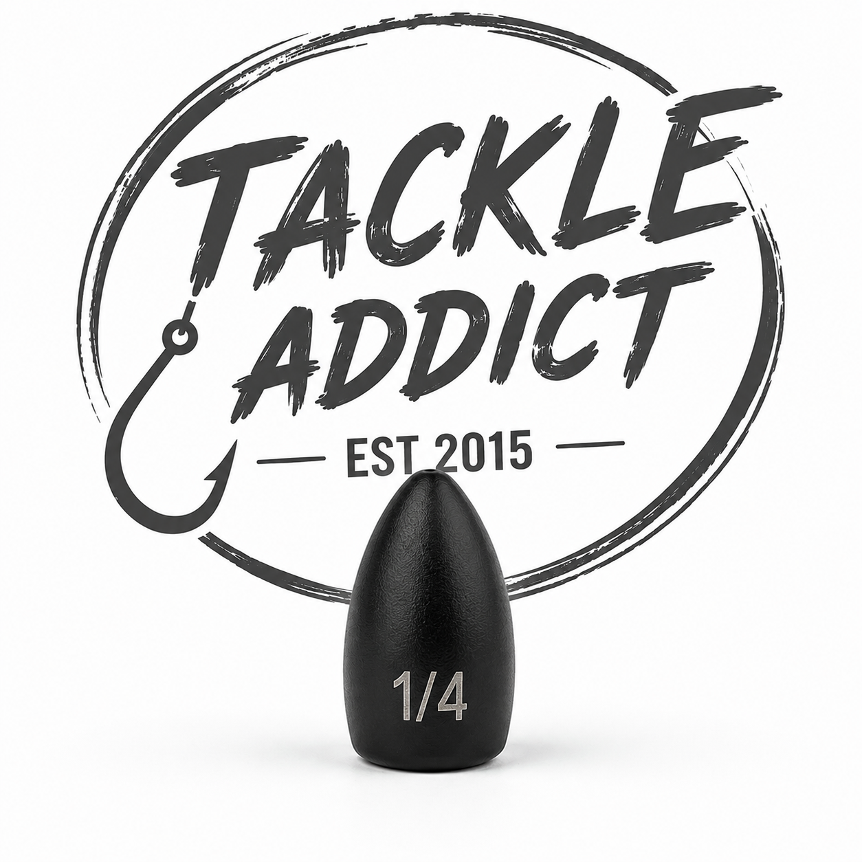 Tackle Addict Tungsten Flipping Weights 1 4oz 5pk