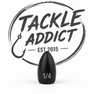 Tackle Addict Tungsten Flipping Weights 1 4oz 5pk