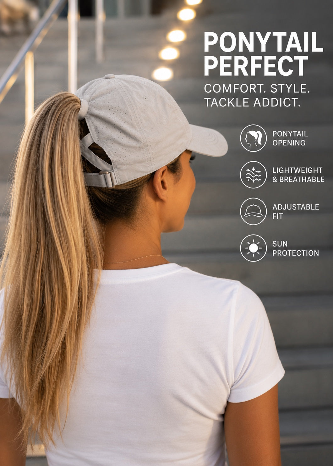 Women's Ponytail Hat