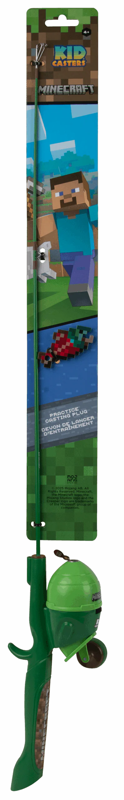 Kids Casters Youth Fishing Poles Minecraft Youth Fishing Pole