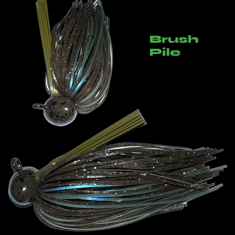 Tower Outdoors Football Head Jigs Brush Pile