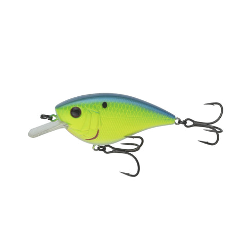 6th Sense Crush Flat 75X Blue Treuse Shad