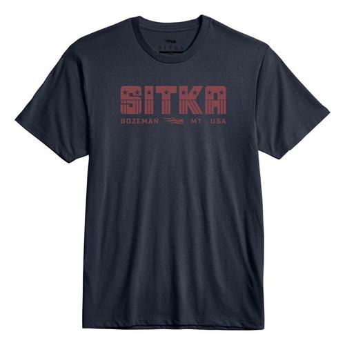 Sitka Independence Tee Eclipse