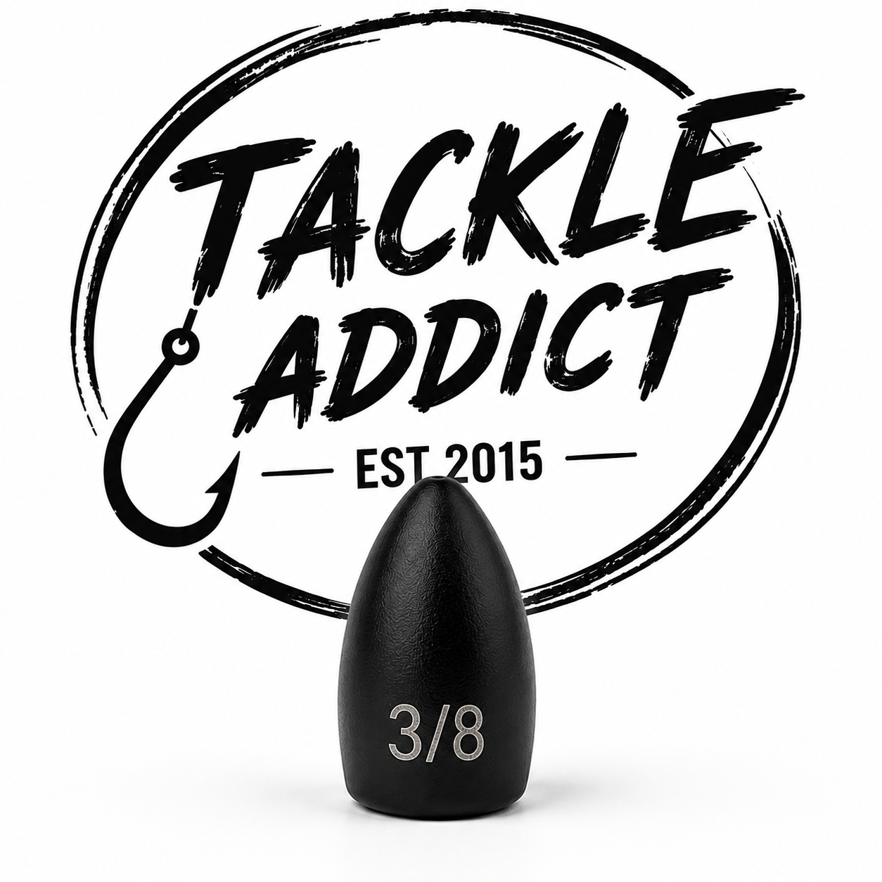 Tackle Addict Tungsten Flipping Weights 3 8oz 5pk
