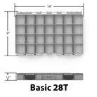 Bubze Basic 28T (Thin) Utility Box