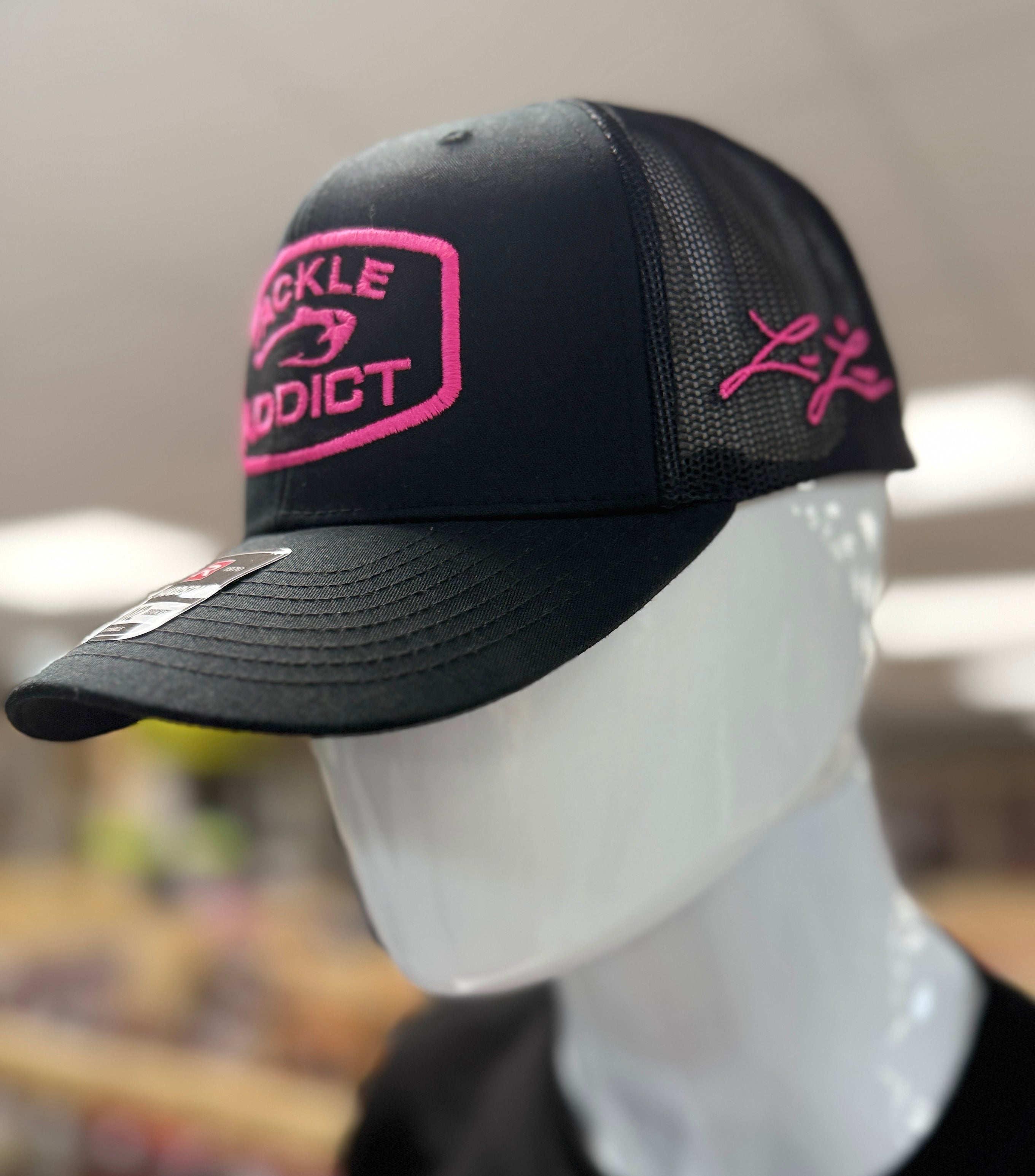 Tackle Addict Hats Pink Lee Livesay Signature R112
