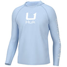 HUK Icon Hoodie Ice Water