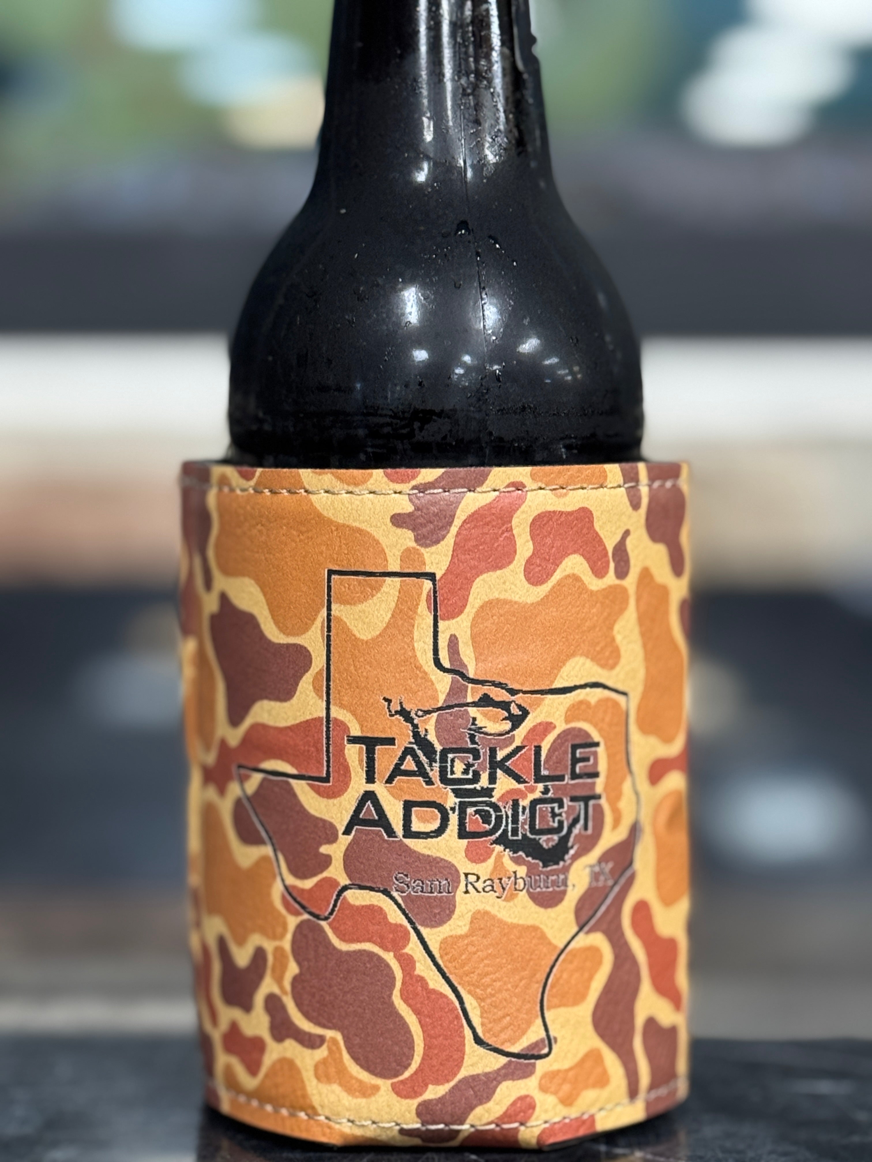 Leather Koozie & Keychain Leather Koozie