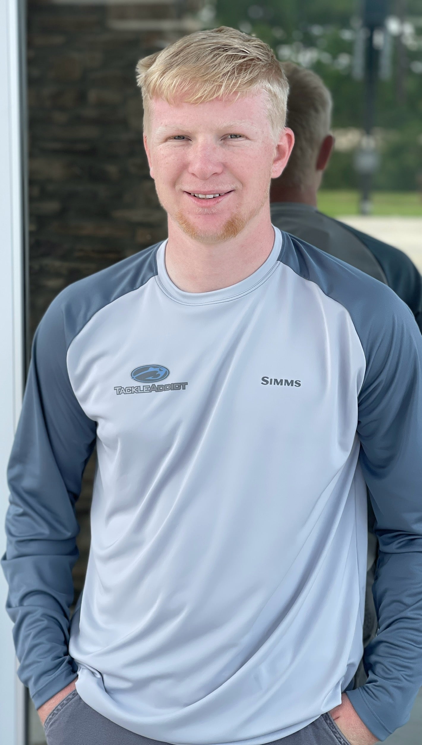 Simms M'S CBP Tech Tee w Tackle Addict Logo