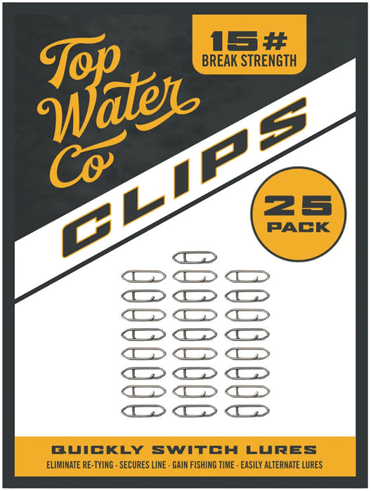 Topwater Co Speed Clips 25 Pack