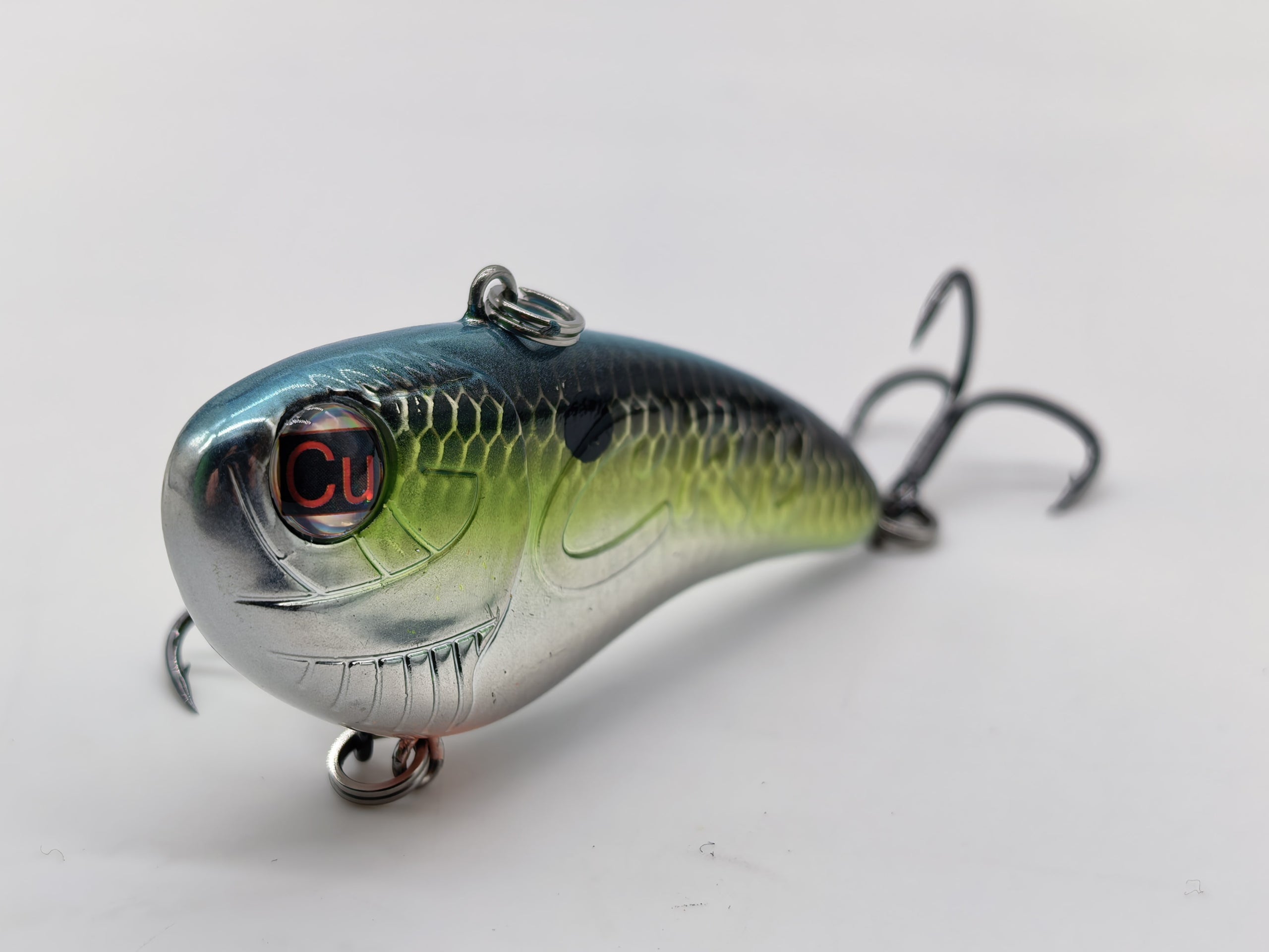 Copper Red Baits Snatchin' Shad Rattling Sexy Chrome